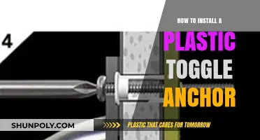 Installing Plastic Toggle Anchors: A Step-by-Step Guide