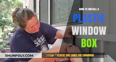Installing a Plastic Window Box: A Simple Guide