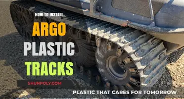 Installing Argo Plastic Tracks: A Step-by-Step Guide