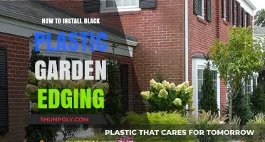 Install Black Plastic Edging: Easy Steps for a Neat Garden