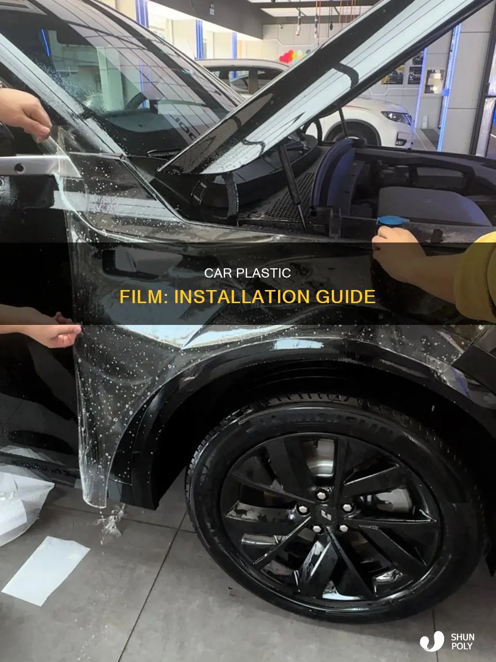 how to install car protection plastic film