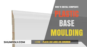 Easy Installation: Composite Plastic Base Moulding
