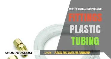 Install Compression Fittings on Plastic Tubing: A Step-by-Step Guide