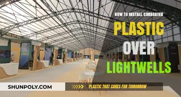 A Guide to Installing Corrugated Plastic Over Light Wells
