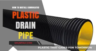 Corrugated Drain Pipe: Easy DIY Installation Guide