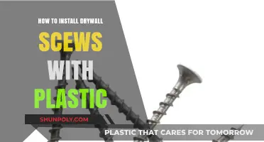 The Ultimate Guide to Drywall Screw Installation with Plastic