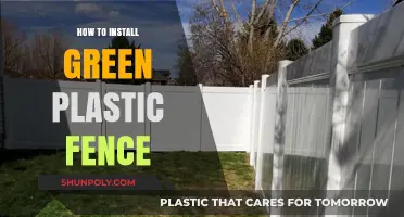 Installing a Green Plastic Fence: A Simple Guide