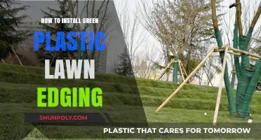 Easy Guide: Installing Green Plastic Lawn Edging