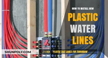 The Right Way to Install Plastic Water Lines