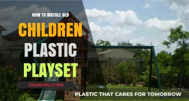 Installing Old Plastic Playsets: A Step-by-Step Guide