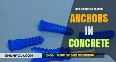 Installing Plastic Anchors: A Concrete Guide