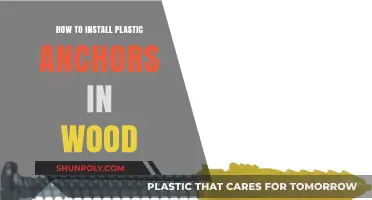 The Ultimate Guide to Installing Plastic Anchors in Wood