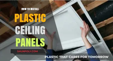 Easy Guide: Installing Plastic Ceiling Panels