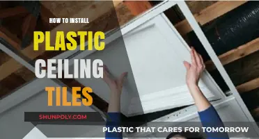 Installing Plastic Ceiling Tiles: A Simple Guide