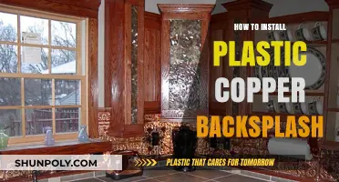 Installing a Plastic Copper Backsplash: A Simple Guide