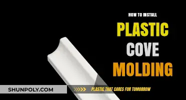 Easy Installation Guide: Plastic Cove Molding
