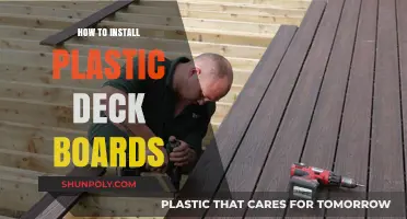 The Easy Guide to Installing Plastic Deck Boards