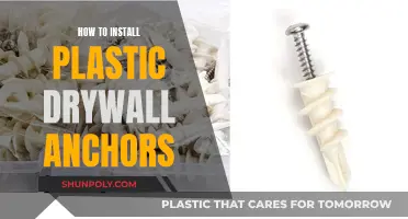 Installing Drywall Anchors: Plastic Anchors, Easy Steps