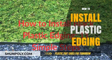 Easy Steps to Install Plastic Edging for a Polished Garden Look