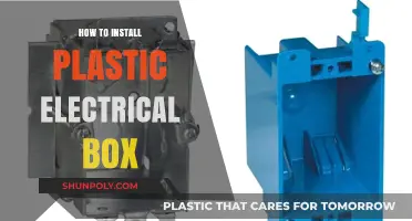 Mounting Plastic Electrical Boxes: A Step-by-Step Guide
