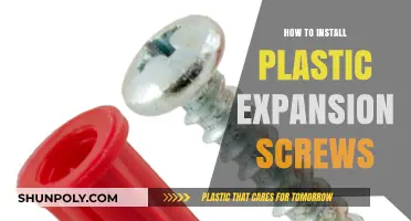 The Ultimate Guide to Installing Plastic Expansion Screws