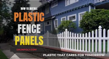Installing Plastic Fence Panels: A Step-by-Step Guide