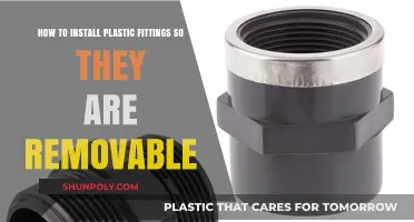Easy Removable Plastic Fittings Installation Guide for DIY Enthusiasts