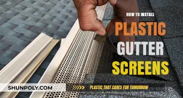 Installing Plastic Gutter Screens: A Step-by-Step Guide