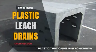 Leach Drains: Installing Plastic Pipes for a Dry Yard