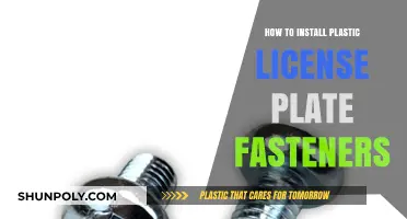Mounting License Plate Fasteners: A Simple Guide