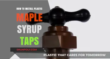 Easy Guide: Installing Plastic Maple Syrup Taps