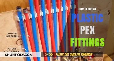A Guide to Installing Plastic Pex Fittings