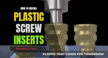 Installing Plastic Screw Inserts: A Step-by-Step Guide