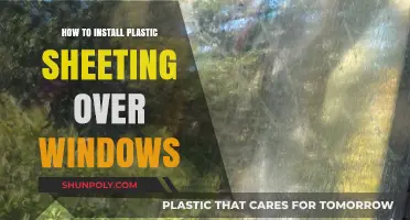The Ultimate Guide to Installing Plastic Sheeting Over Windows