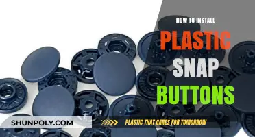 Easy Guide: Installing Plastic Snap Buttons