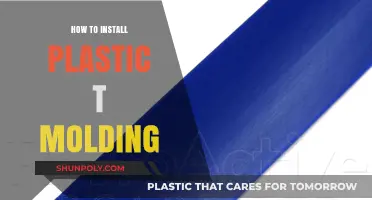 Easy Plastic T-Molding Installation Guide