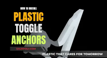 Installing Plastic Toggle Anchors: A Step-by-Step Guide
