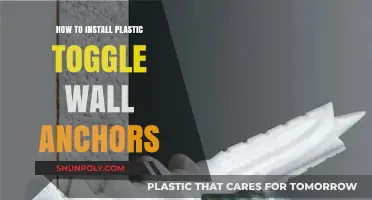 Wall Anchors: Installing Plastic Toggles Easily