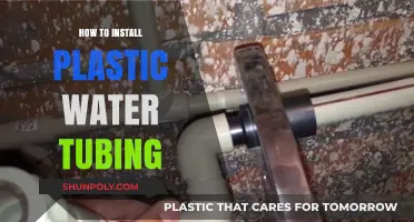 The Ultimate Guide to Installing Plastic Water Tubing