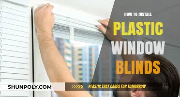Installing Plastic Window Blinds: A Simple Guide