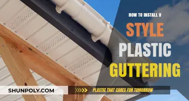 Install U-Style Plastic Guttering: A Step-by-Step Guide
