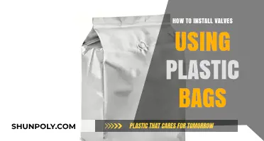Easy Valve Installation: Using Plastic Bags for a Quick Fix