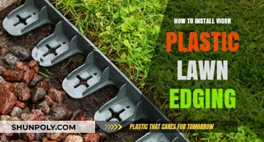 Easy Guide: Installing Vigor Plastic Lawn Edging