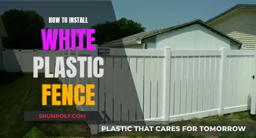 Installing a White Plastic Fence: A Step-by-Step Guide