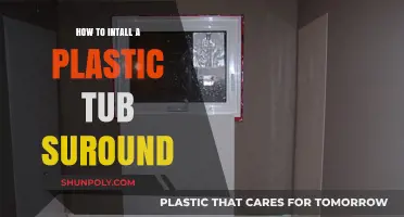Installing a Plastic Tub Surround: A DIY Guide