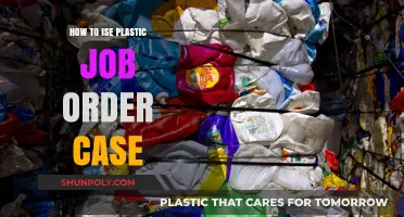 Plastic Job Order Cases: Maximizing Organization and Efficiency