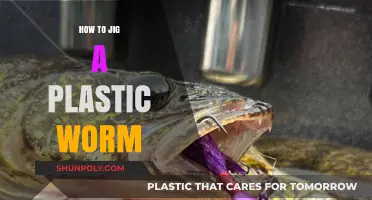 Mastering the Art of Jigging Plastic Worms