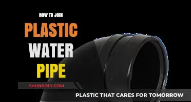 Joining Plastic Water Pipes: A Step-by-Step Guide