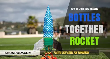 DIY Rocket Craft: Joining Plastic Bottles for a Fun Project
