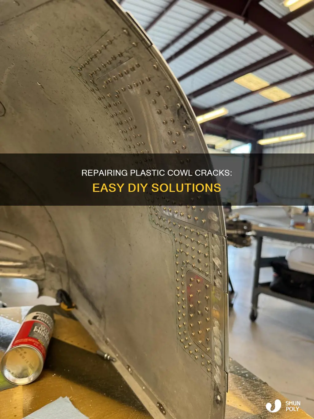 how to joint plastic cowl crack
